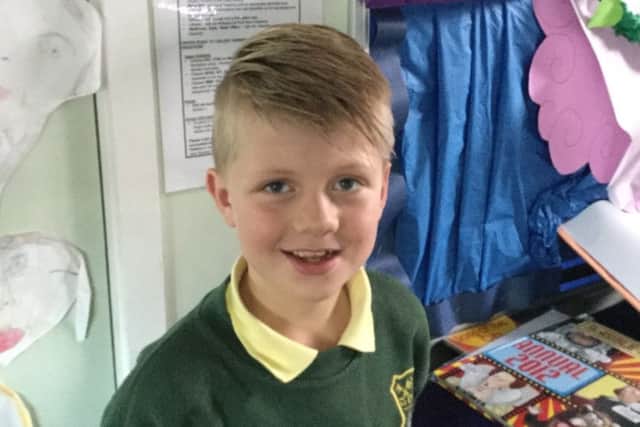 Alfie Richards from Irthlingborough Junior School