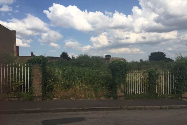 The site in Church Street, Irthlingborough
