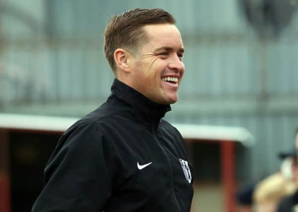 Gary Mills was a happy man after Corby Town made it back-to-back wins with a 2-1 success at Matlock Town