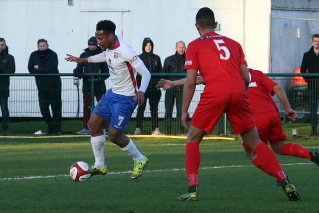 Nabil Shariff is struggling with a knock ahead of AFC Rushden & Diamonds' Integro Cup clash at Rugby Town tonight