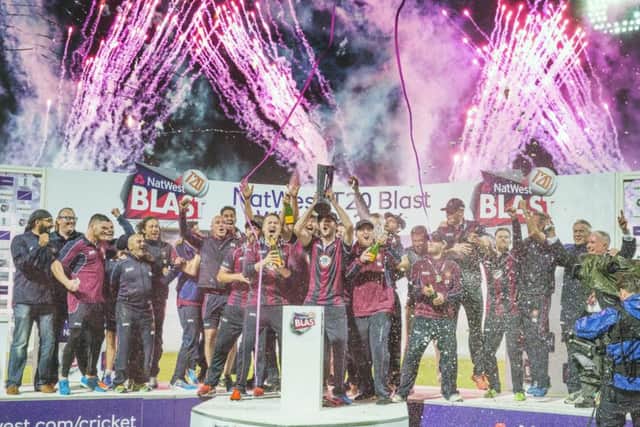 Northants won the NatWest T20 Blast last season (picture: Kirsty Edmonds)