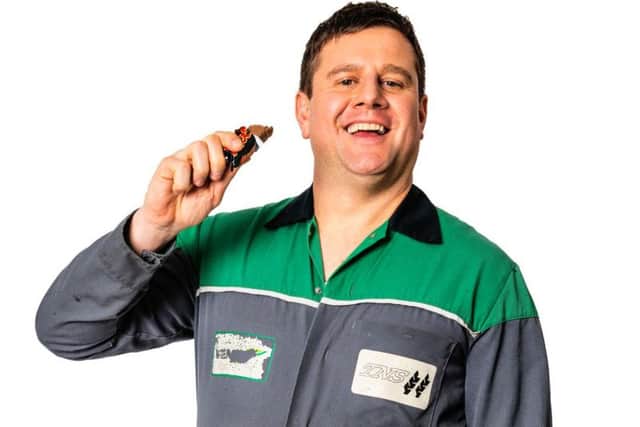 Kai Owen who plays Dave in The Full Monty