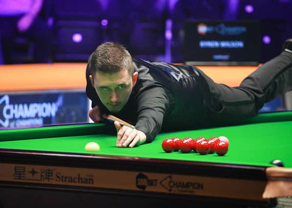 Kyren Wilson will make his Masters debut on Sunday