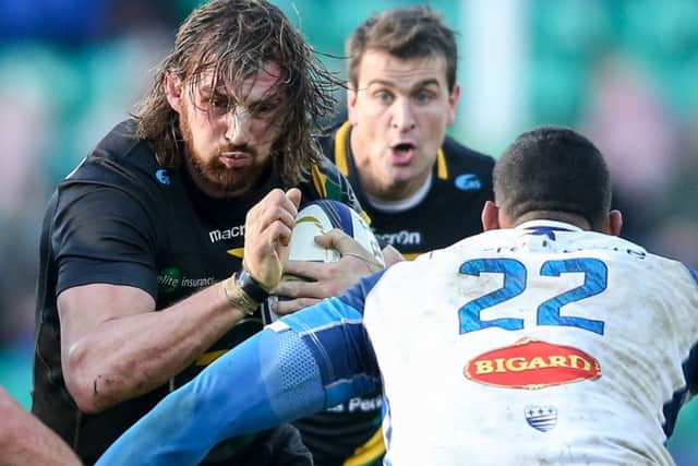 Tom Wood is trying to play like an international at Saints (picture: Sharon Lucey)