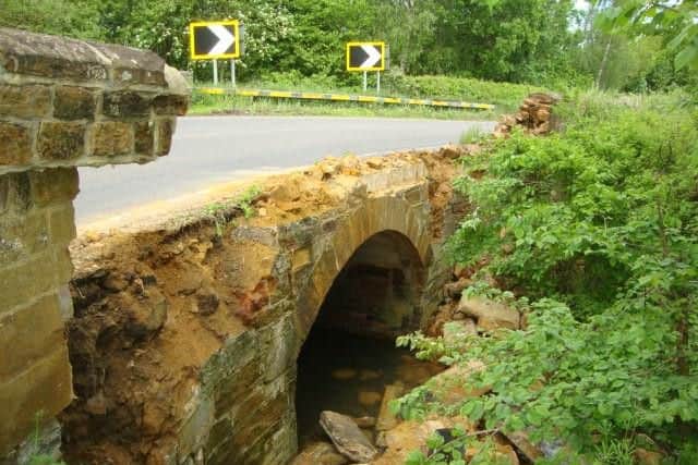 Spratton Sands bridge is due to be repaired, though the work is expected to take six weeks.