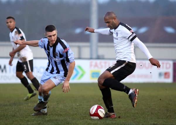 Phil Trainer sits out the second of a three-match ban for Corby Town tonight