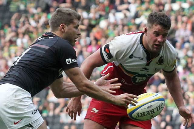 Saints V Saracens at Stadium MK.
Calum Clark. NNL-150427-233051009