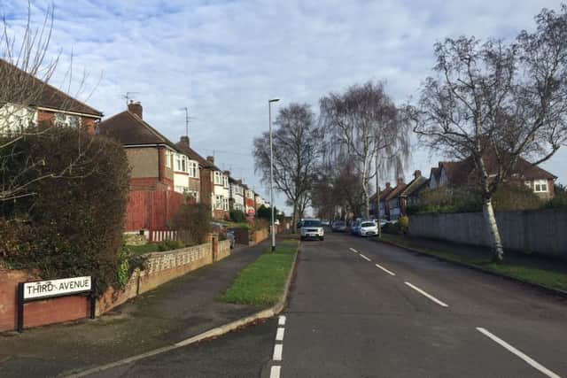 Third Avenue is one of the roads where trees have had to be cut down