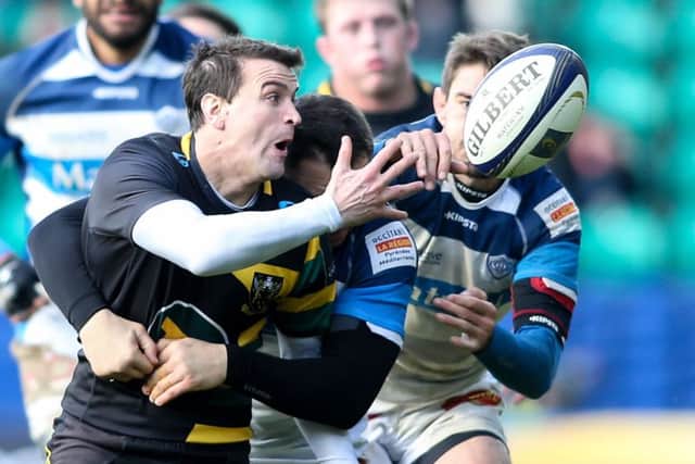 BACK IN CHARGE - Lee Dickson captains Saints at Montpellier on Friday night
