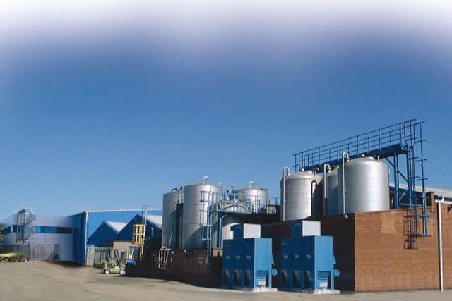 The factory in Wellingborough