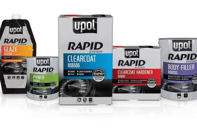 Some of the products made by U-Pol