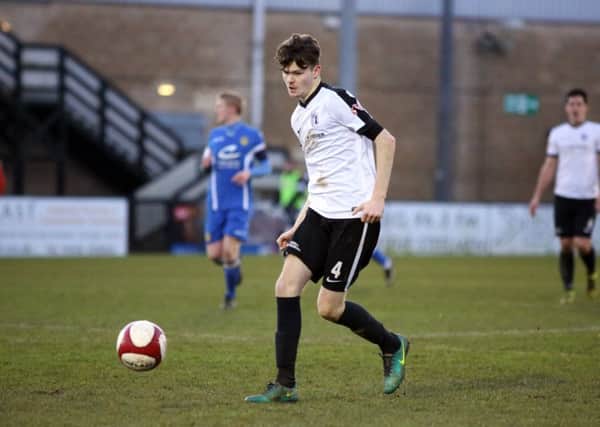 Ryan Bell hit Corby Town's winner in their crucial 1-0 success at Ilkeston