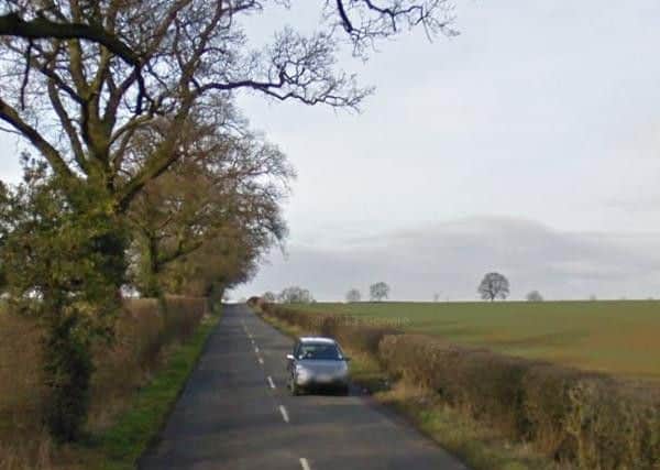 A man has died following a collision in Walgrave Road, Holcot.