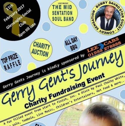 The fundraiser is taking place on February 11
