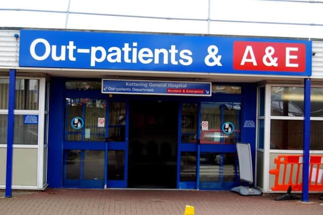 People are being urged not to go to A&E unless absolutely necessary
