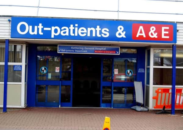 People are being urged not to go to A&E unless absolutely necessary