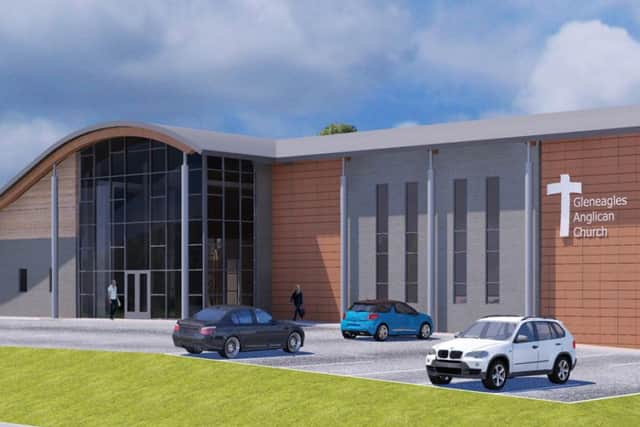 An artist's impression of the new Gleneagles Anglican Church in Wellingborough