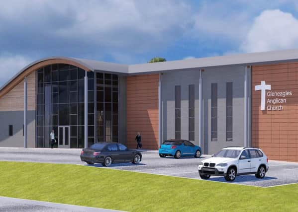 An artist's impression of the new Gleneagles Anglican Church in Wellingborough