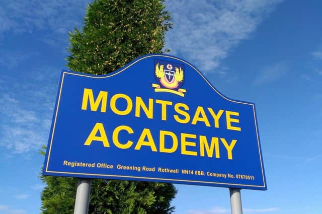 GV of Montsaye Academy in Rothwell NNL-140821-111649001