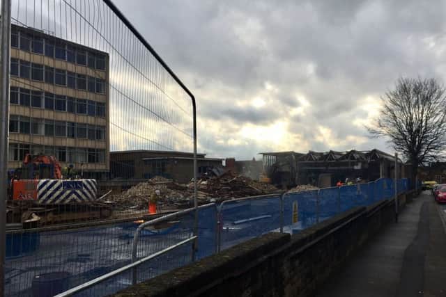 The future of the town centre site is unknown