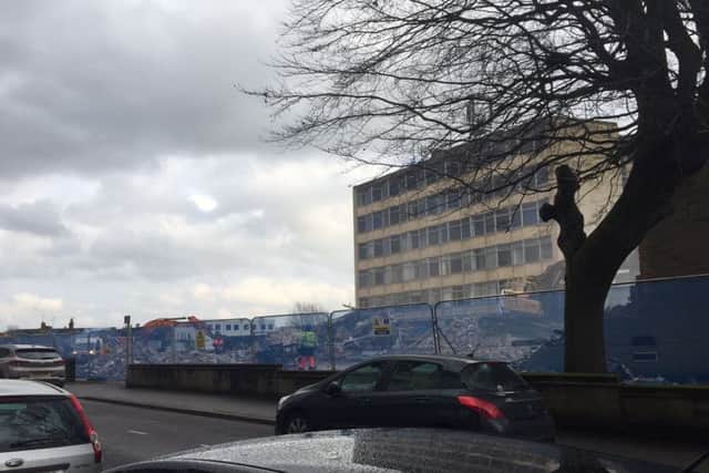 Demolition has started