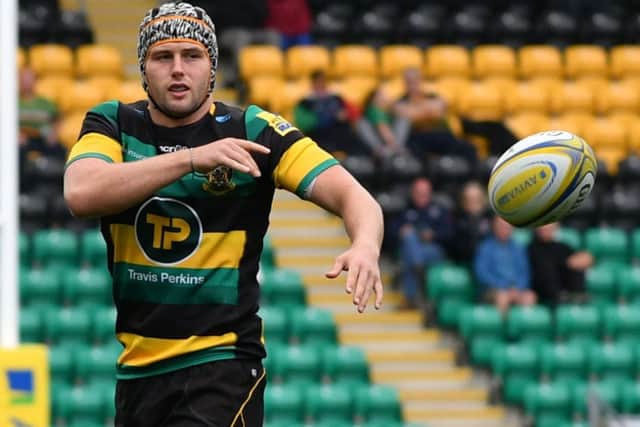 Sion Bennett has left Saints for Cardiff (picture: Dave Ikin)