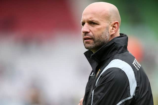 Jim Mallinder has irons in the fire in the bid to sign a new fly-half (picture: Sharon Lucey)