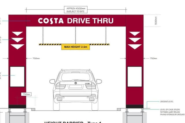 The new Costa will be a drive-thru