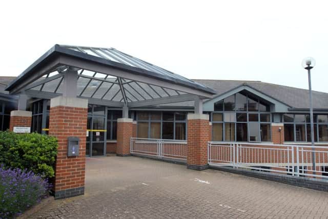 The council offices in Cedar Drive, Thrapston