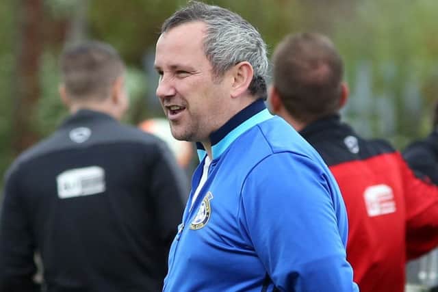 Desborough Town manager Chris Bradshaw