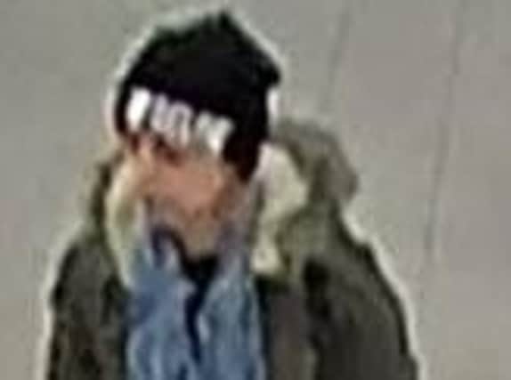 Police have released this image following an incident in the Grosvenor Centre in Northampton