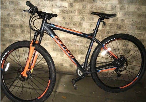The stolen bike