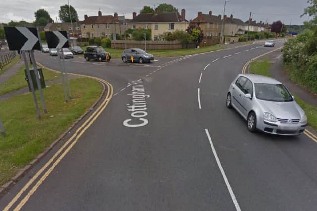 The 'dangerous' junction.