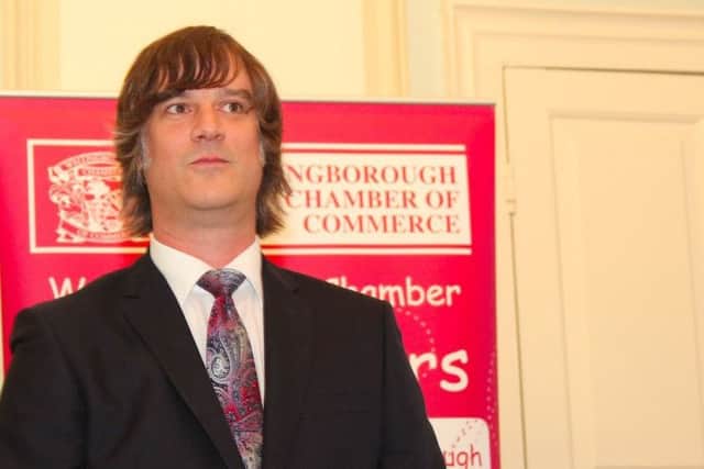 Chamber president Rob Hart