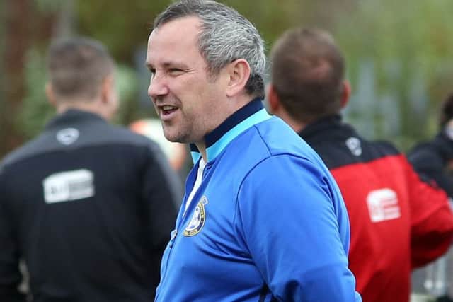 Desborough Town manager Chris Bradshaw
