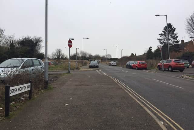 Derek Hooton Way in Wellingborough