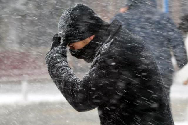 Storm Doris is expected to batter Northamptonshire tomorrow with gusts of up to 80 mph.