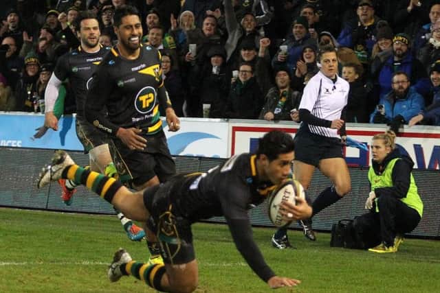 Ken Pisi has signed a new deal at Saints (picture: Sharon Lucey)