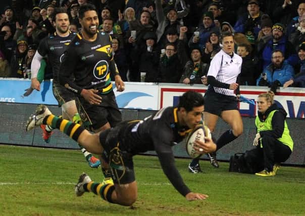 Ken Pisi has signed a new deal at Saints (picture: Sharon Lucey)
