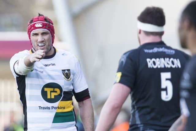 Christian Day and his Saints team-mates will aim to bounce back against Worcester (picture: Kirsty Edmonds)