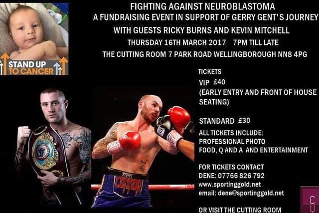 The event is taking place in Wellingborough on Thursday, March 16