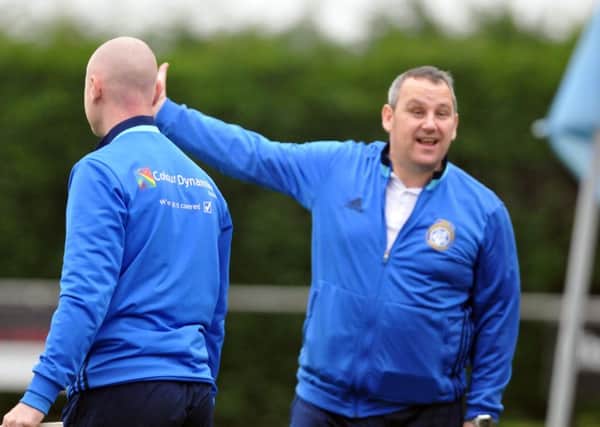 Chris Bradshaw's Desborough Town will be aiming to secure a place in the UCL Knockout Cup final this weekend