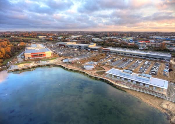 The first phase of Rushden Lakes is due to open in July