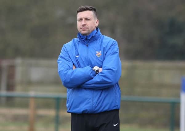 Wellingborough Town boss Stuart Goosey saw his team claim a comfortable 4-0 victory at Harrowby United
