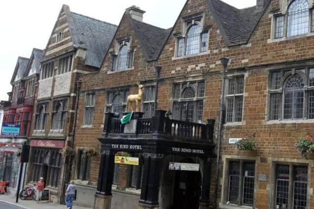 The Hind Hotel in Sheep Street, Wellingborough