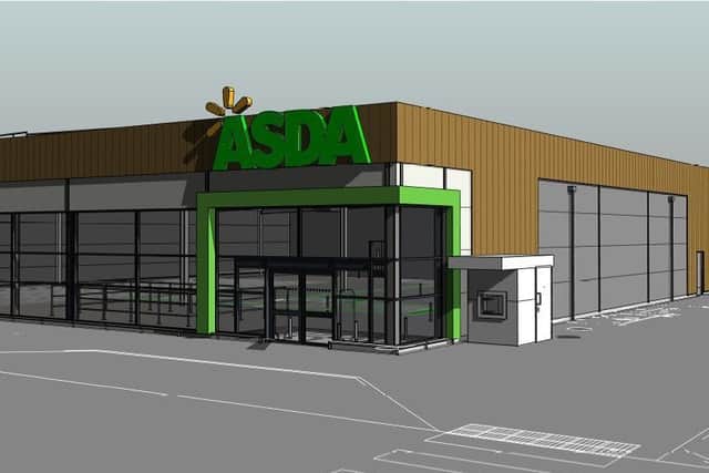 How the new Asda store in Raunds will look