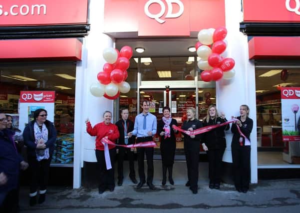 Yesterday's grand opening of the new store in Raunds