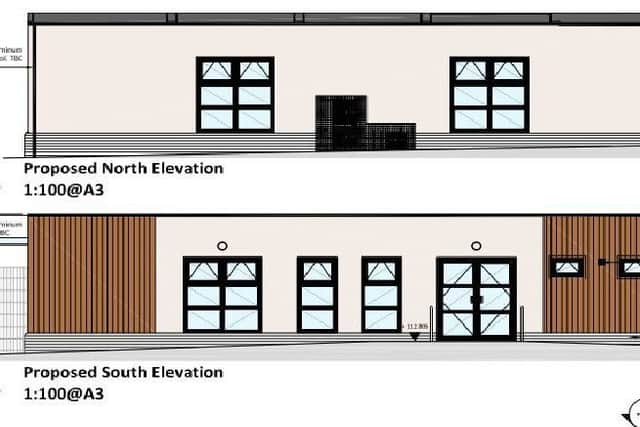 A proposal of what the nursery could look like.