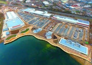 Latest pictures of Rushden Lakes taken by John Bancroft