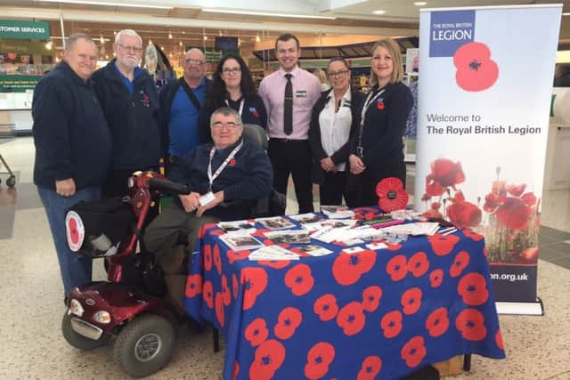 The launch at Morrisons in Wellingborough yesterday (Wednesday)